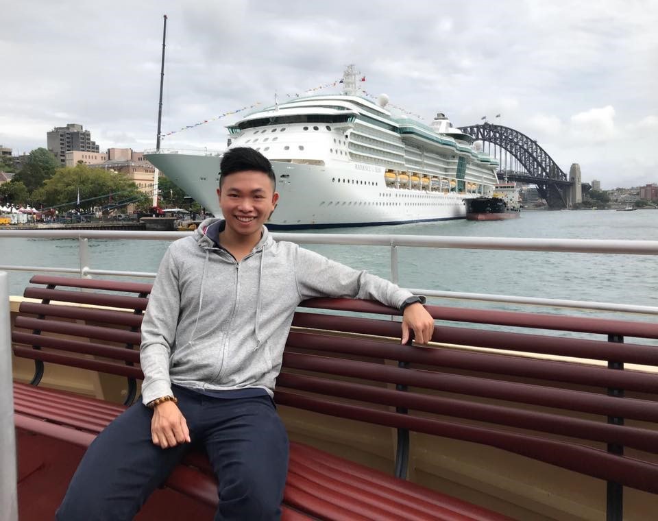  Lê Quang Hiệu trong một chuyến công tác tại Sydney.